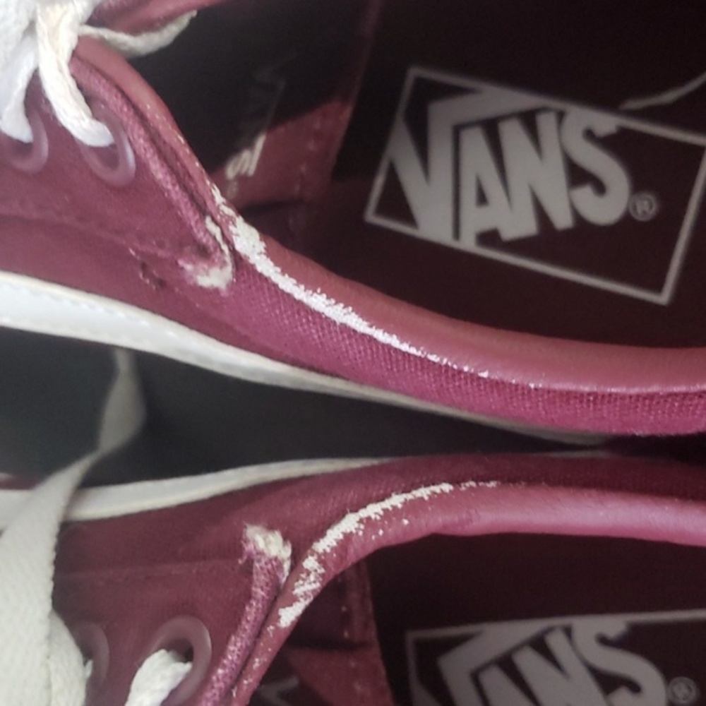 Vans Low Ward Burgundy Sneakers - Picture 5 of 10